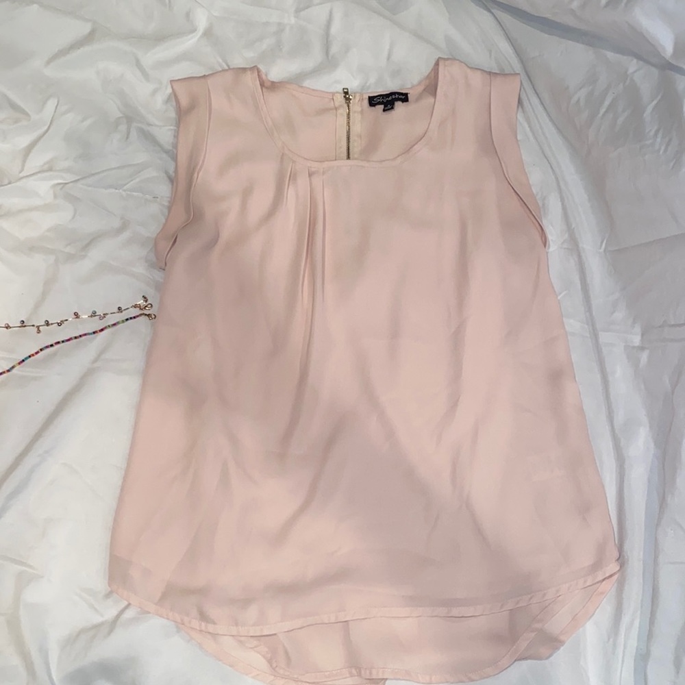 Small Shinestar shirt, light pink